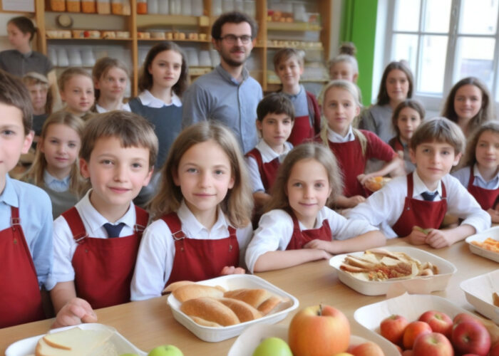 Comment mieux manger à l’école ? Ce collectif fait passer les cantines au 100 % bio et local