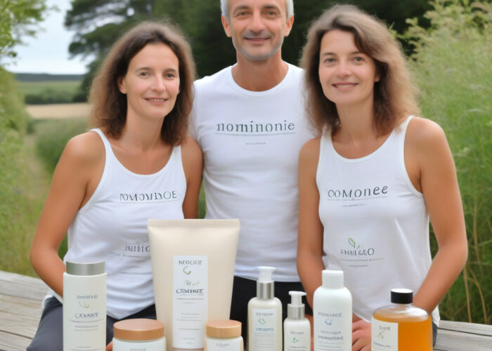 La marque de cosmétique bio Nominoë se trouve de jeunes repreneurs et s’ancre dans les Côtes-d’Armor