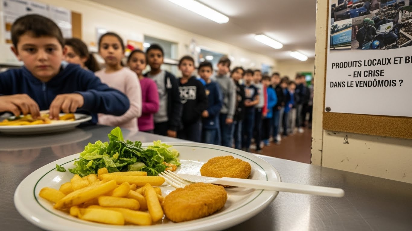 Bio et circuits courts : les cantines au pied du mur en Vendômois