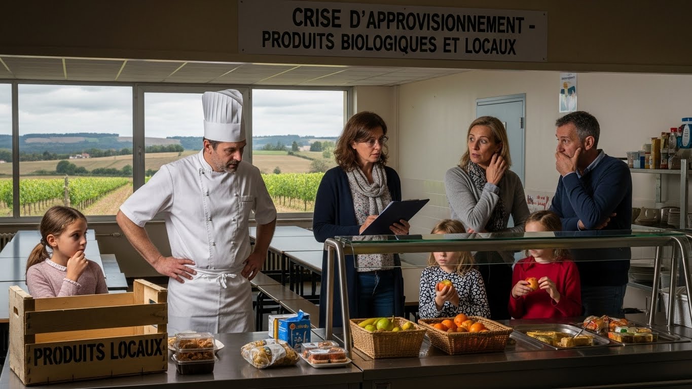 Bio et circuits courts : les cantines au pied du mur en Vendômois