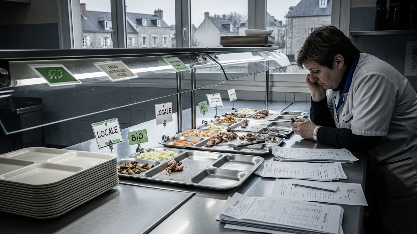 Bio et circuits courts : les cantines au pied du mur en Vendômois