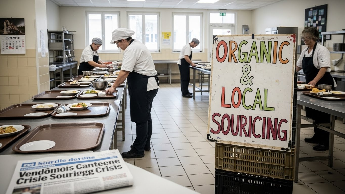 Bio et circuits courts : les cantines au pied du mur en Vendômois